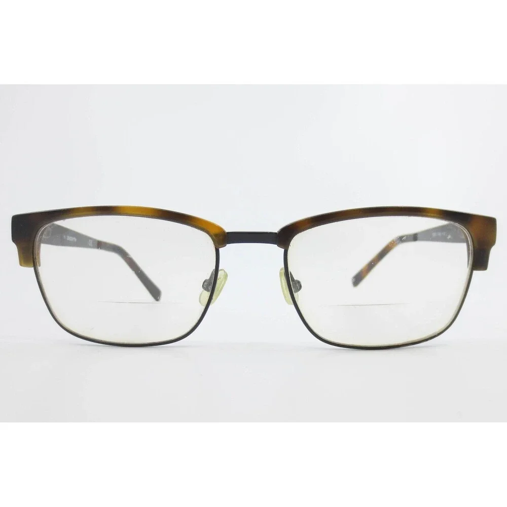 Claiborne CB247 Eyeglass Frames Tortoise Black Rectangular 53-18-145 WR9 Mens